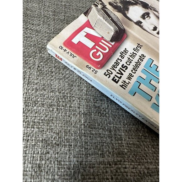 TV Guide Elvis Presley July 4-10 2004 December 5-11 2004 & Hologram Edition - Picture 4 of 11